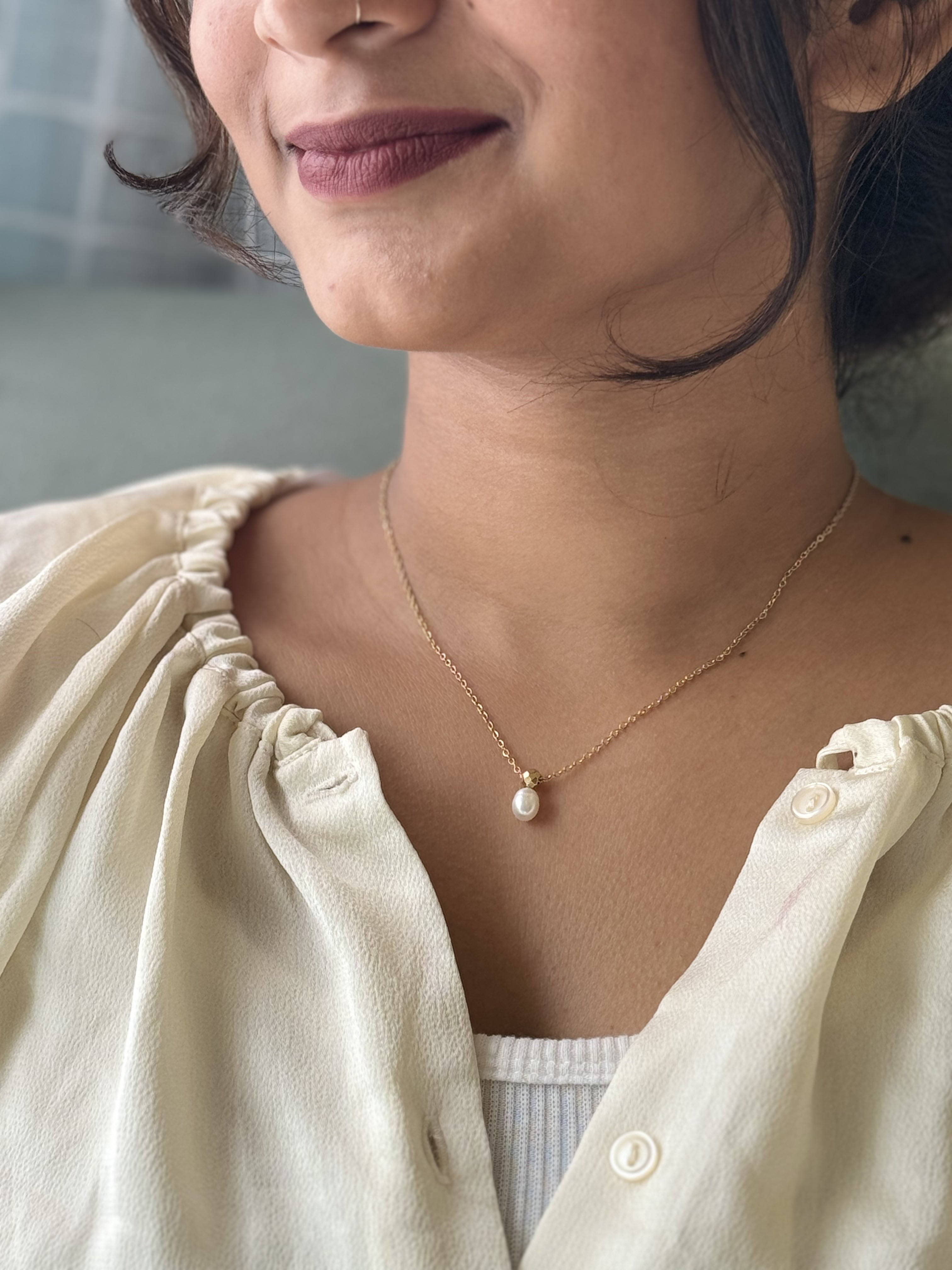 Pearl drop Chain