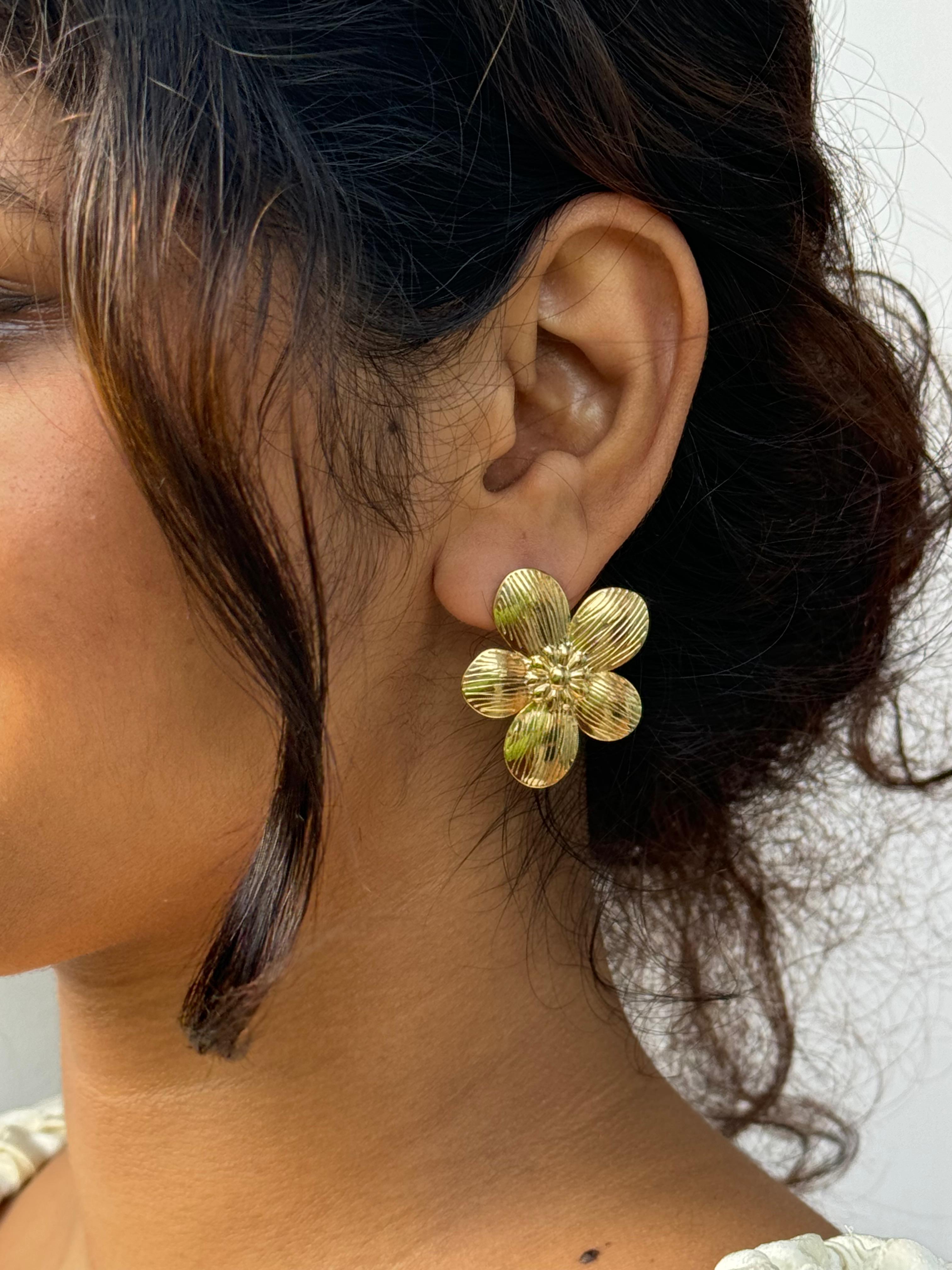 Floral Studs