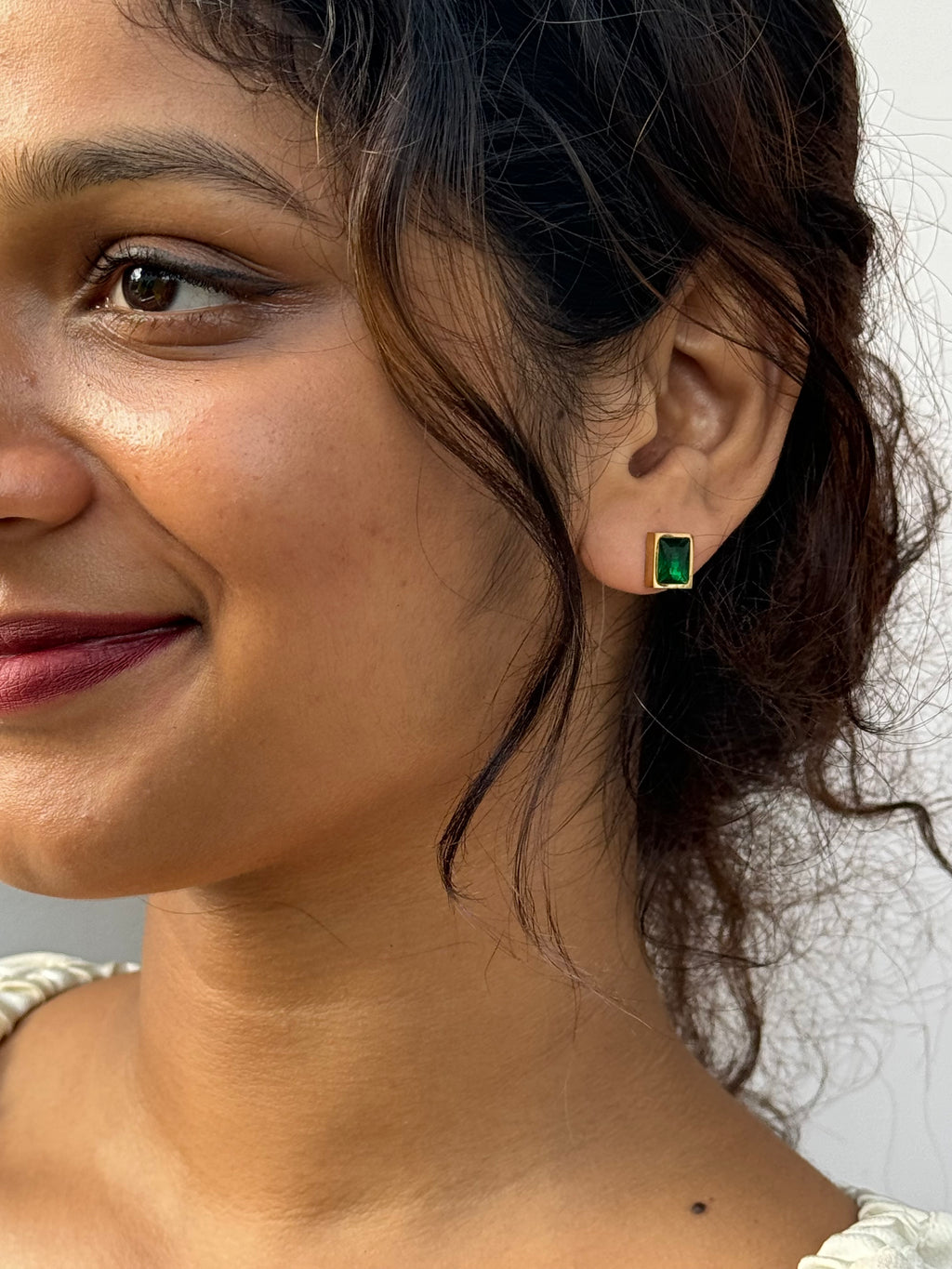Emerald Green Earrings